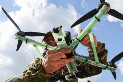 Работа операторов FPV-дронов на запорожском направлении СВО