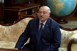 Belarus President Lukashenko and Russian Defence Minister Belousov meet in Minsk