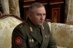 Belarus President Lukashenko and Russian Defence Minister Belousov meet in Minsk