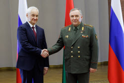 Defence ministers of Russia and Belarus meet in Minsk