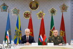 Defence ministers of Russia and Belarus meet in Minsk
