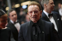 France Cannes 2025 Bono: Stories of Surrender Red Carpet