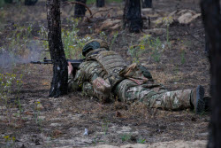 Тренировка морских пехотинцев Северного флота в зоне СВО