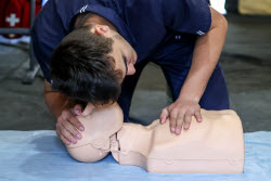 First aid training centre in Belgorod, Russia