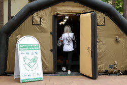 First aid training centre in Belgorod, Russia