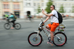 Весенний велофестиваль в Москве