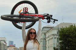 Весенний велофестиваль в Москве