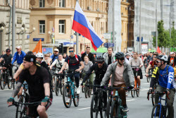 Весенний велофестиваль в Москве