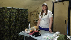 VIDEO. First aid training centre in Belgorod, Russia