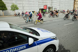 Весенний велофестиваль в Москве