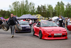 Drift Expo Track Mode festival near Moscow
