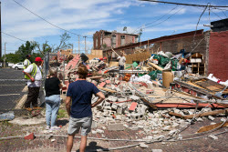 Aftermath of Damaging Storms in St. Louis, Missouri