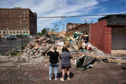 Aftermath of Damaging Storms in St. Louis, Missouri