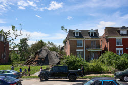 Aftermath of Damaging Storms in St. Louis, Missouri