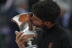 APTOPIX Italy Tennis Open