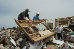 Aftermath of deadly tornado in Kentucky