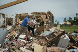 Aftermath of deadly tornado in Kentucky