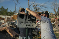 Aftermath of deadly tornado in Kentucky