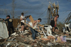 Aftermath of deadly tornado in Kentucky
