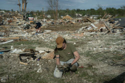 Aftermath of deadly tornado in Kentucky