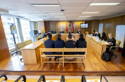 Vinicius Testifies As Witness In Trial Against Four Frente AtlÃ©Tico Ultras For Hanging A Hanging Doll From A Bridge