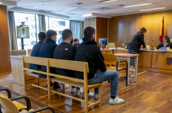 Vinicius Testifies As Witness In Trial Against Four Frente AtlÃ©Tico Ultras For Hanging A Hanging Doll From A Bridge