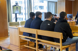 Vinicius Testifies As Witness In Trial Against Four Frente AtlÃ©Tico Ultras For Hanging A Hanging Doll From A Bridge