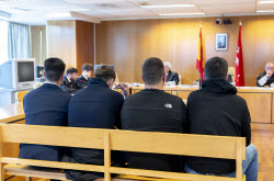 Vinicius Testifies As Witness In Trial Against Four Frente AtlÃ©Tico Ultras For Hanging A Hanging Doll From A Bridge
