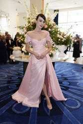 Cannes Mary Leest leave Hotel Martinez to attend the screening MP