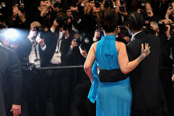 78eme Festival International Du Film De Cannes. Rihanna Et Asap Rocky A La Descente Des Marches Du Film De Spike Lee. MPP