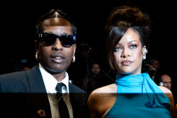 78eme Festival International Du Film De Cannes. Rihanna Et Asap Rocky A La Descente Des Marches Du Film De Spike Lee. CARLIER