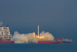 China's CERES-1 Rocket Launches New Satellites From Sea