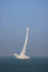 China's CERES-1 Rocket Launches New Satellites From Sea