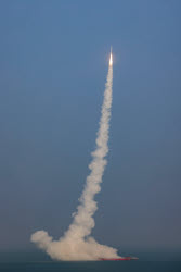 China's CERES-1 Rocket Launches New Satellites From Sea