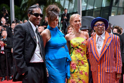 Cannes - Rihanna And ASAP Rocky Leaving The Highest 2 Lowest Premiere