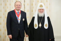 Пасхальный прием министра иностранных дел РФ Лаврова