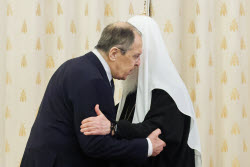 Пасхальный прием министра иностранных дел РФ Лаврова