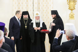 Пасхальный прием министра иностранных дел РФ Лаврова