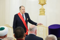 Пасхальный прием министра иностранных дел РФ Лаврова