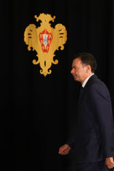 Portuguese President de Sousa receives political parties following the legislative elections