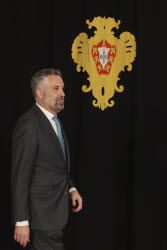Portuguese President de Sousa receives political parties following the legislative elections