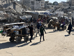 Refugees in Gaza Strip