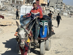 Refugees in Gaza Strip
