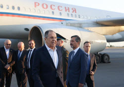 (+VIDEO) Russian Foreign Minister Lavrov on working visit to Yerevan
