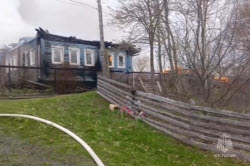 Пожар в Архангельской области