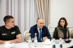 Russian President Putin on working trip to Kursk Region