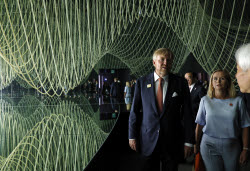 Dutch King Willem-Alexander attends the Netherlands’ National Day at World Expo 2025 Osaka