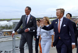 Dutch King Willem-Alexander attends the Netherlands’ National Day at World Expo 2025 Osaka