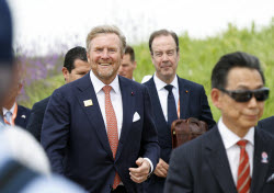Dutch King Willem-Alexander attends the Netherlands’ National Day at World Expo 2025 Osaka