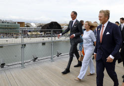 Dutch King Willem-Alexander attends the Netherlands’ National Day at World Expo 2025 Osaka